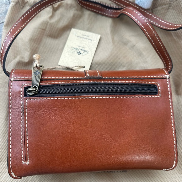 Patricia Nash Floral Embossed Tan Crossbody Bag TORRI TOOLED P06107 FLORANCE - Picture 7 of 13